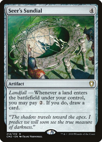Image for Seer's Sundial (214) [Commander Anthology Volume II]