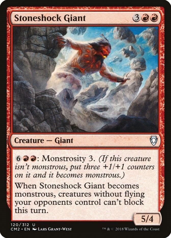 Image for Stoneshock Giant (120) [Commander Anthology Volume II]