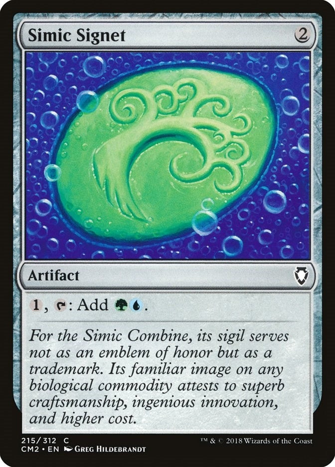 Image for Simic Signet (215) (215) [Commander Anthology Volume II]