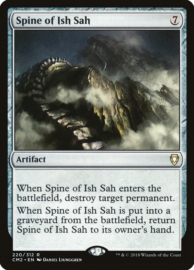 Image for Spine of Ish Sah (220) [Commander Anthology Volume II]