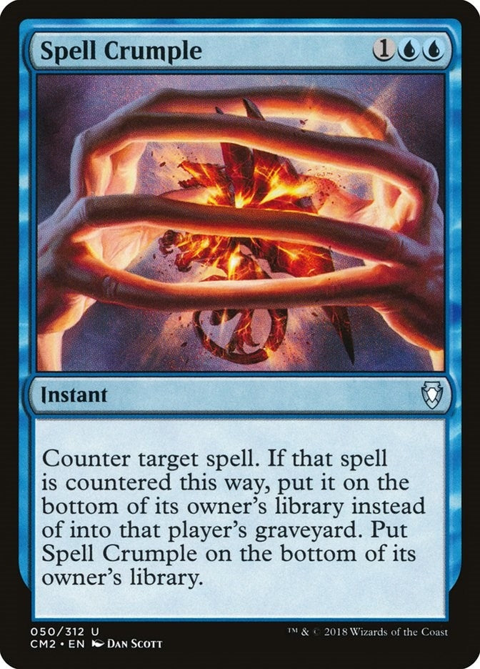 Image for Spell Crumple (50) [Commander Anthology Volume II]