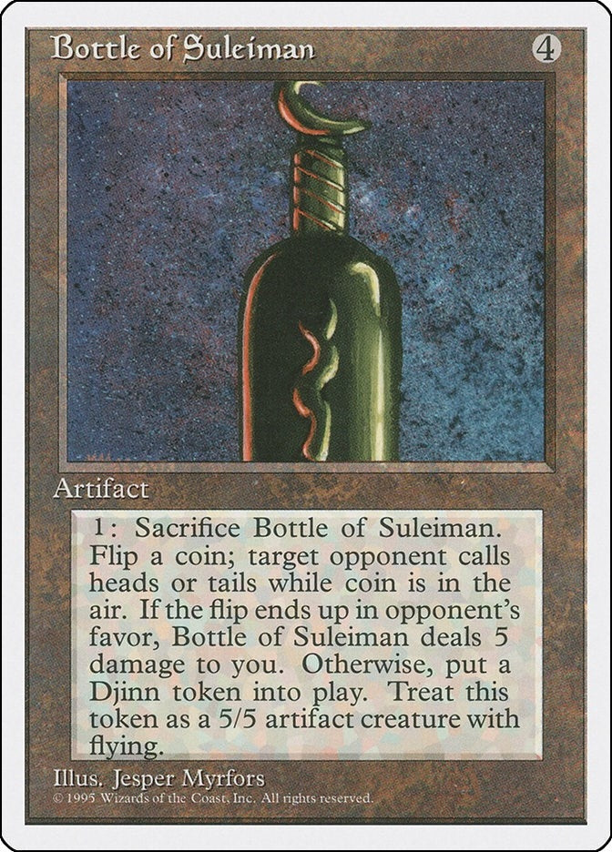 Image for Bottle of Suleiman [Fourth Edition]