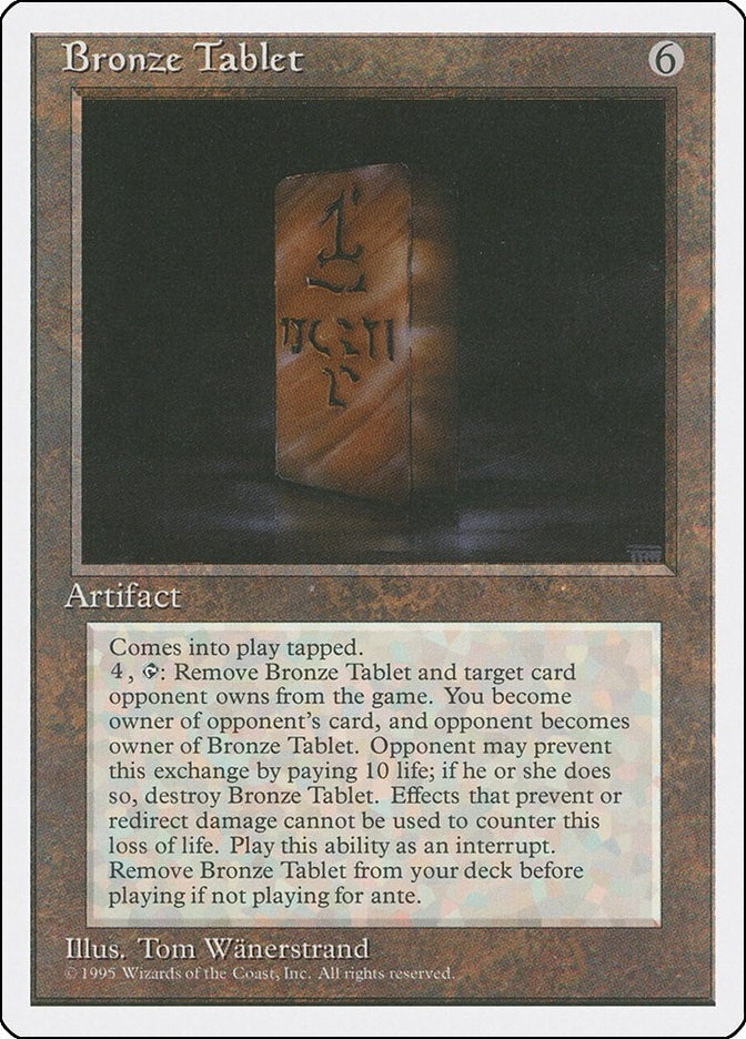 Image for Bronze Tablet [Fourth Edition]