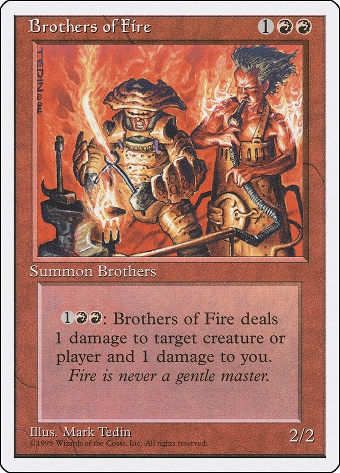 Image for Brothers of Fire [Fourth Edition]