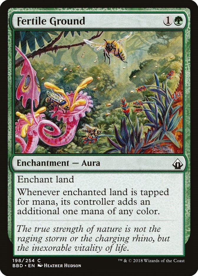 Image for Fertile Ground (198) [Battlebond]