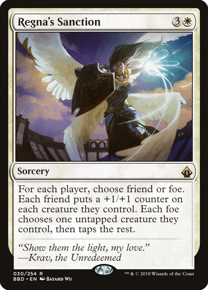 Image for Regna's Sanction (30) [Battlebond]