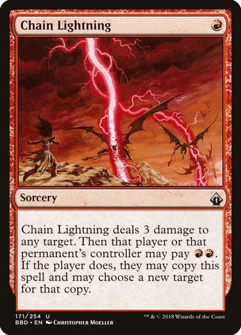 Image for Chain Lightning (171) [Battlebond]