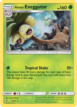 Image for Alolan Exeggutor (002/131) [Deck Exclusives]