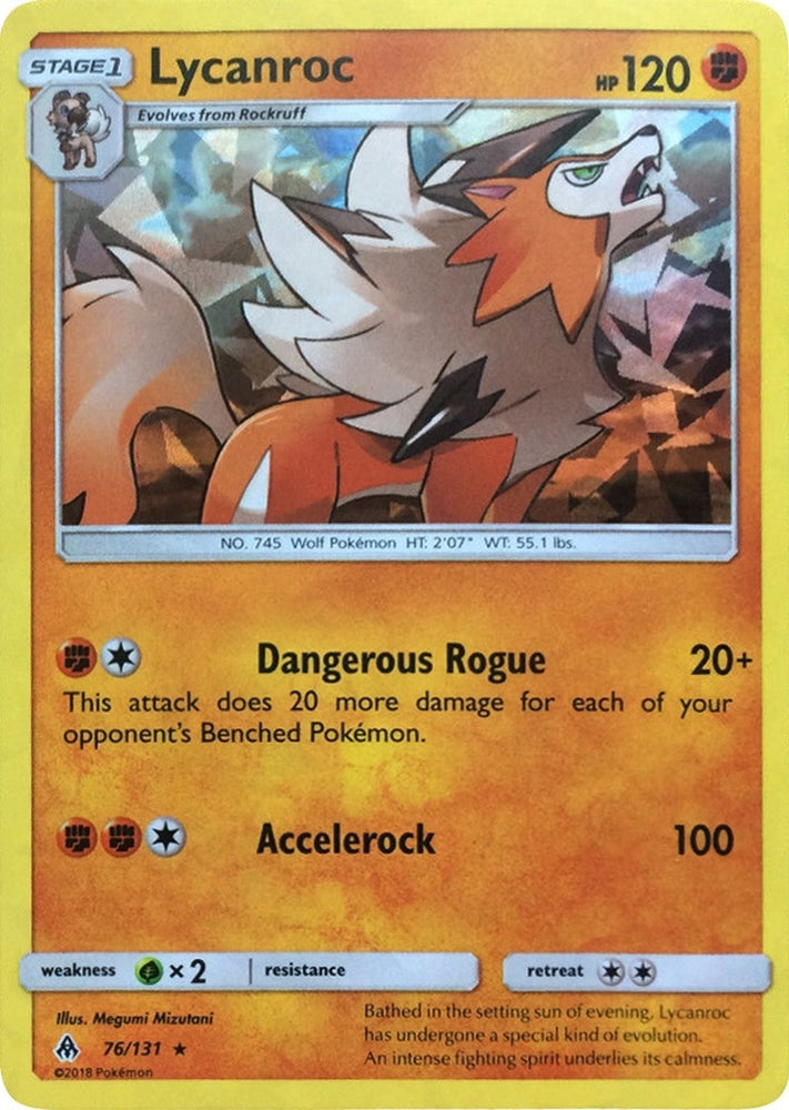 Image for Lycanroc (076/131) [Deck Exclusives]