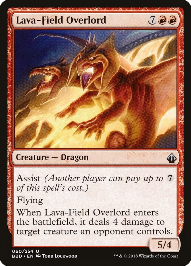 Image for Lava-Field Overlord (60) [Battlebond]