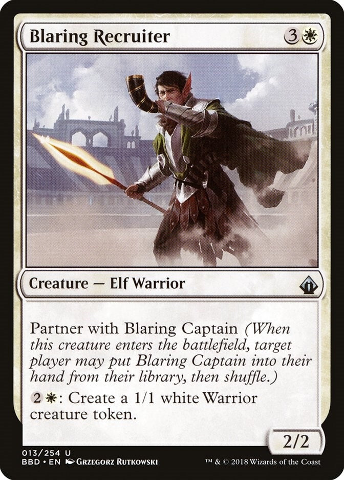 Image for Blaring Recruiter (13) [Battlebond]