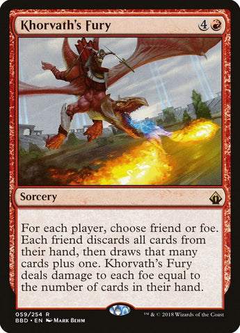 Image for Khorvath's Fury (59) [Battlebond]