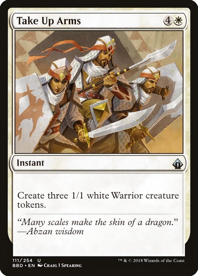 Image for Take Up Arms (111) [Battlebond]