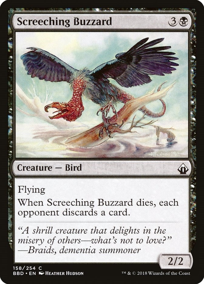 Image for Screeching Buzzard (158) [Battlebond]
