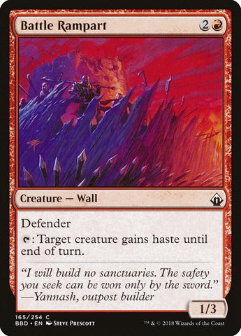 Image for Battle Rampart (165) [Battlebond]