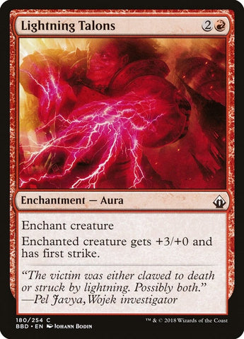 Image for Lightning Talons (180) [Battlebond]