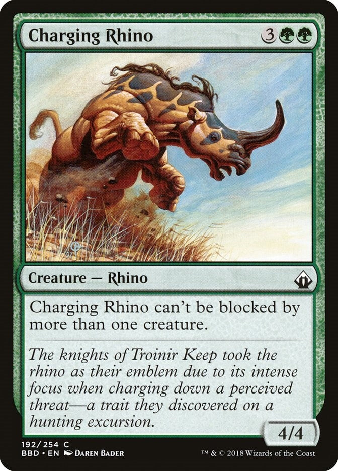Image for Charging Rhino (192) [Battlebond]