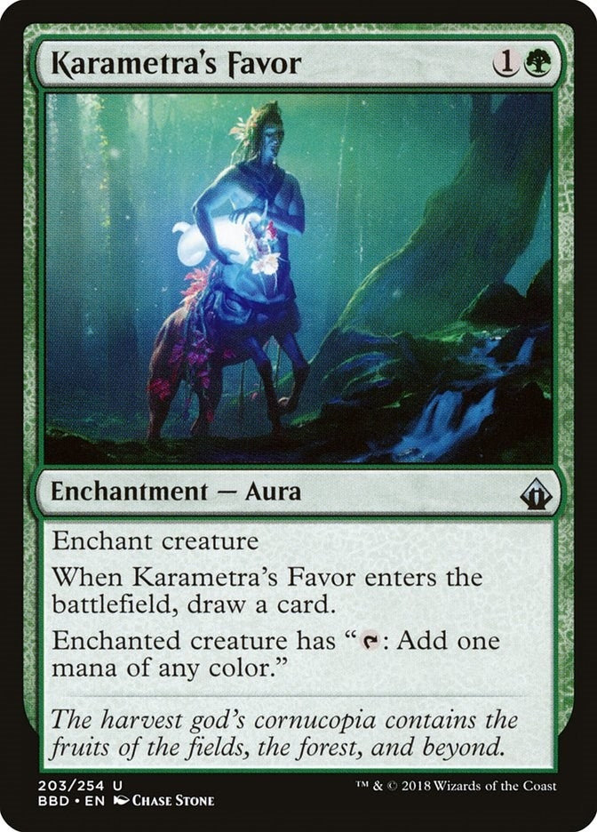 Image for Karametra's Favor (203) [Battlebond]