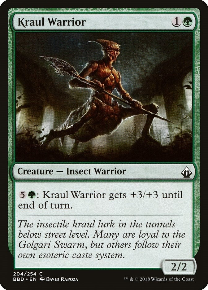 Image for Kraul Warrior (204) [Battlebond]