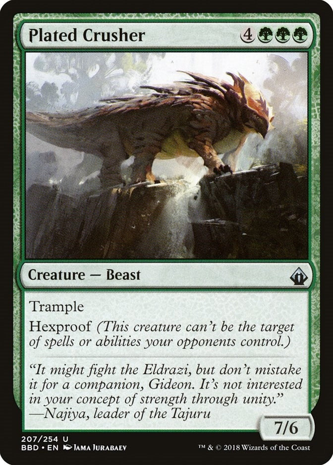 Image for Plated Crusher (207) [Battlebond]