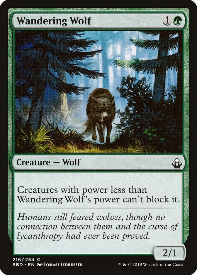 Image for Wandering Wolf (216) [Battlebond]