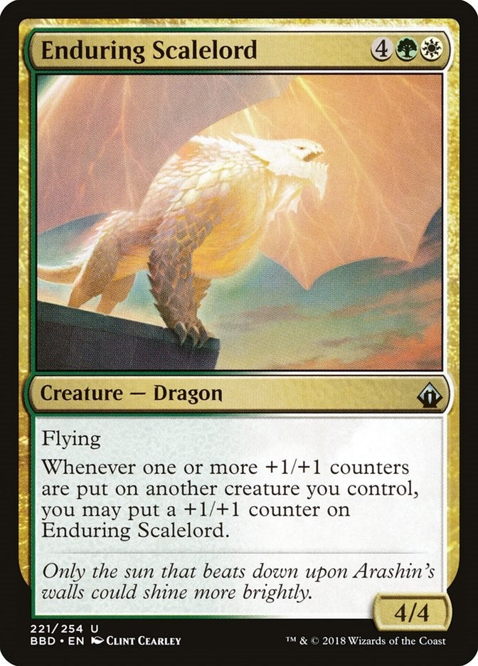 Image for Enduring Scalelord (221) [Battlebond]