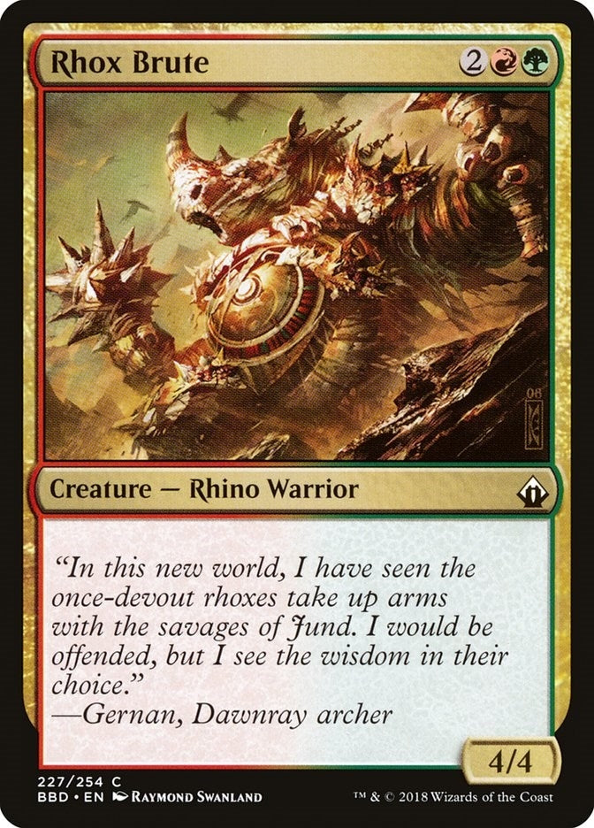Image for Rhox Brute (227) [Battlebond]