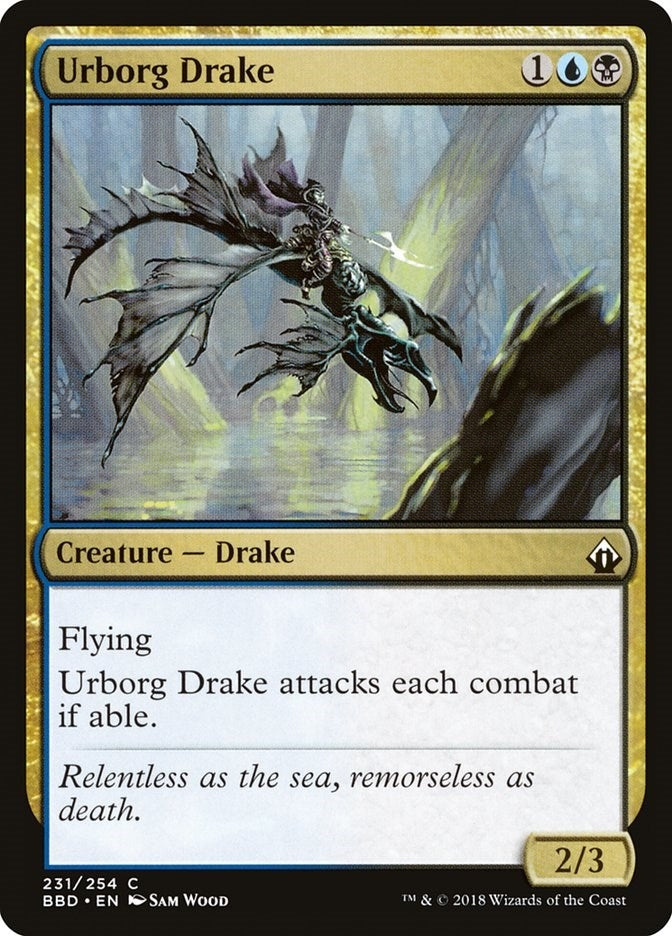 Image for Urborg Drake (231) [Battlebond]