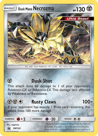 Image for Dusk Mane Necrozma - SM124 (SM124) [SM Promos]