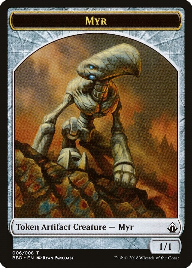 Image for Myr Token (6) [Battlebond]