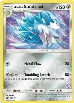 Image for Alolan Sandslash (16) (SM127) - Pokemon