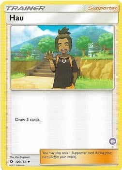 Image for Hau (19) (Alolan Sandslash Half-Deck) (120/149) - Pokemon