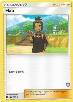Image for Hau (23) (Alolan Sandslash Half-Deck) (120/149) - Pokemon