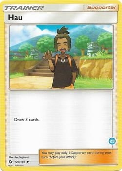 Image for Hau (23) (Alolan Ninetales Half-Deck) (120/149) - Pokemon