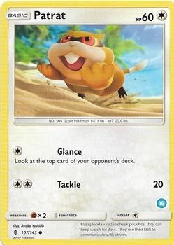 Image for Patrat (16) (107/145) - Pokemon