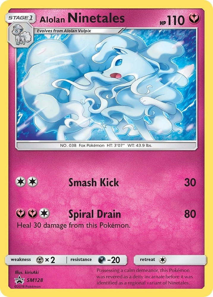 Image for Alolan Ninetales - SM128 (SM128) [SM Promos]