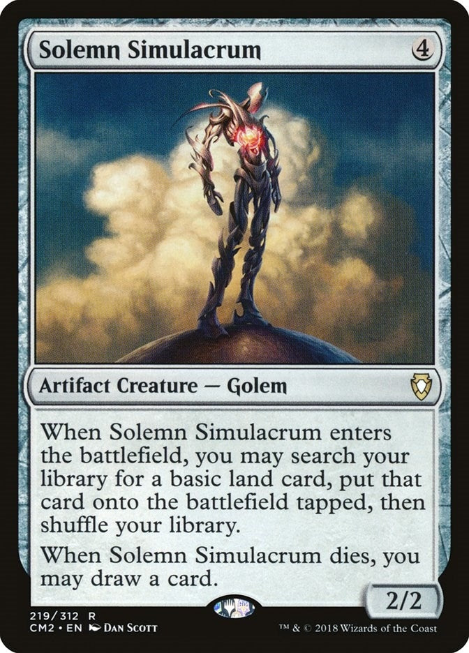 Image for Solemn Simulacrum (219) (219) [Commander Anthology Volume II]