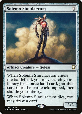 Image for Solemn Simulacrum (219) (219) [Commander Anthology Volume II]