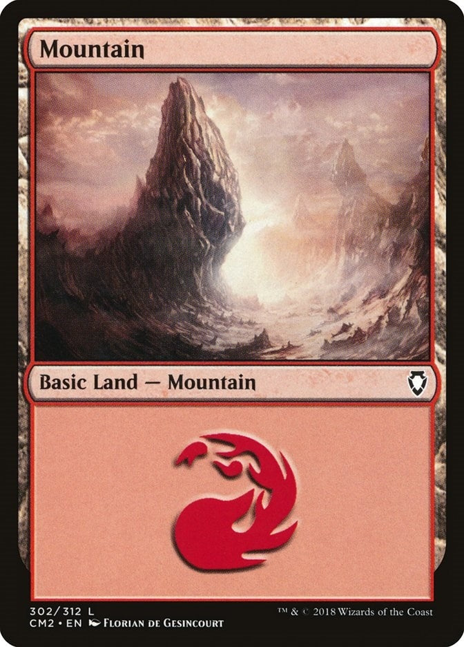 Image for Mountain (302) (302) [Commander Anthology Volume II]