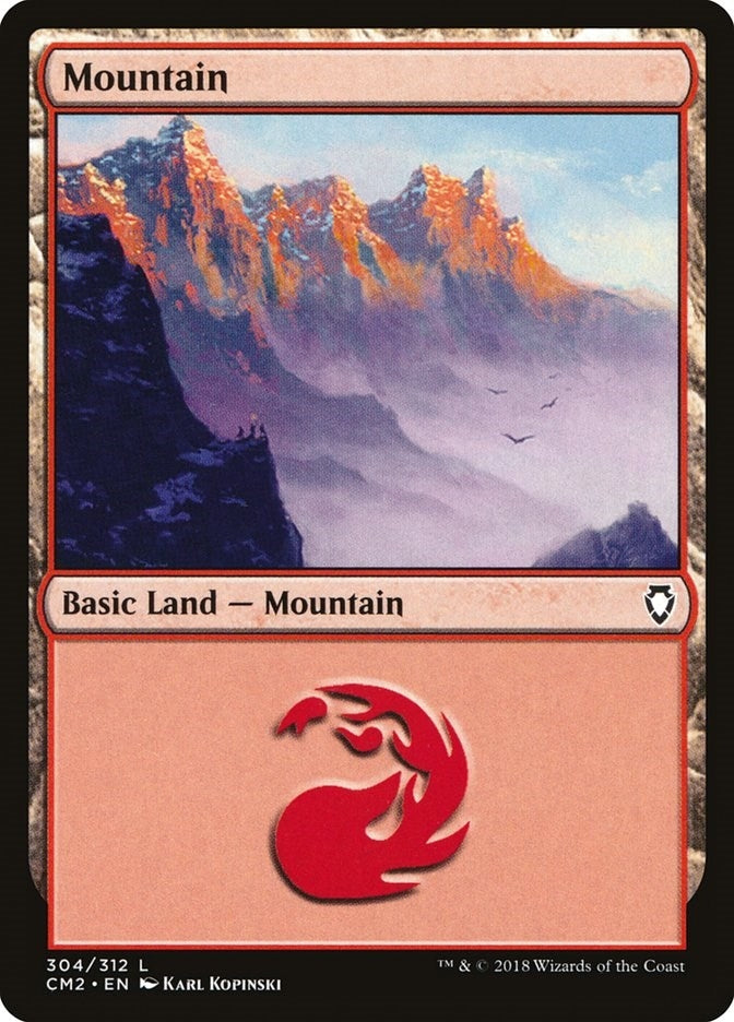 Image for Mountain (304) (304) [Commander Anthology Volume II]