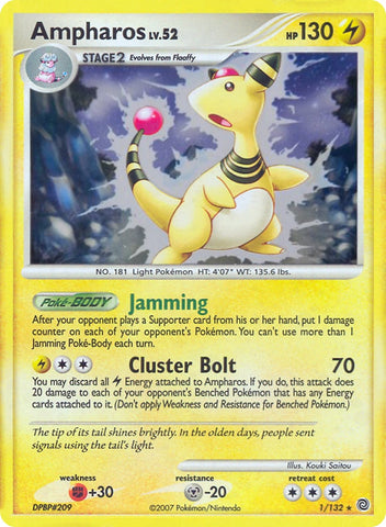 Image for Ampharos (001/132) [Deck Exclusives]