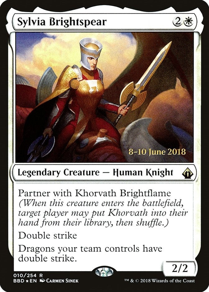 Image for Sylvia Brightspear (10) - Magic: The Gathering