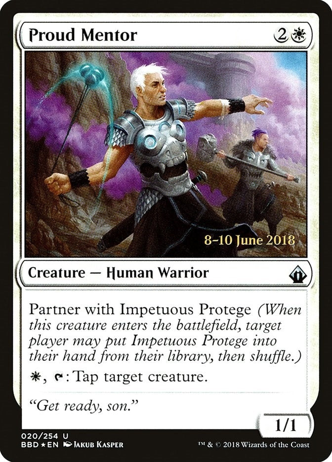 Image for Proud Mentor (20) - Magic: The Gathering