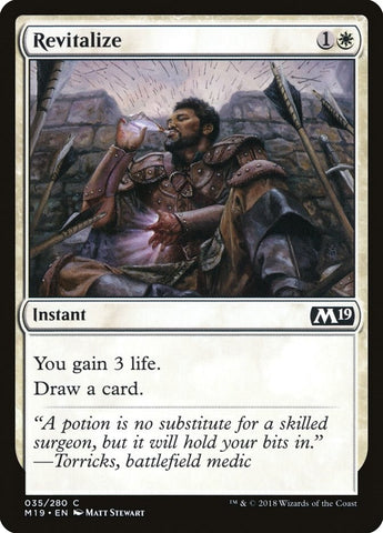 Image for Revitalize (35) [Core Set 2019]