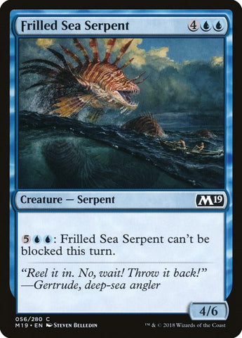 Image for Frilled Sea Serpent (56) [Core Set 2019]