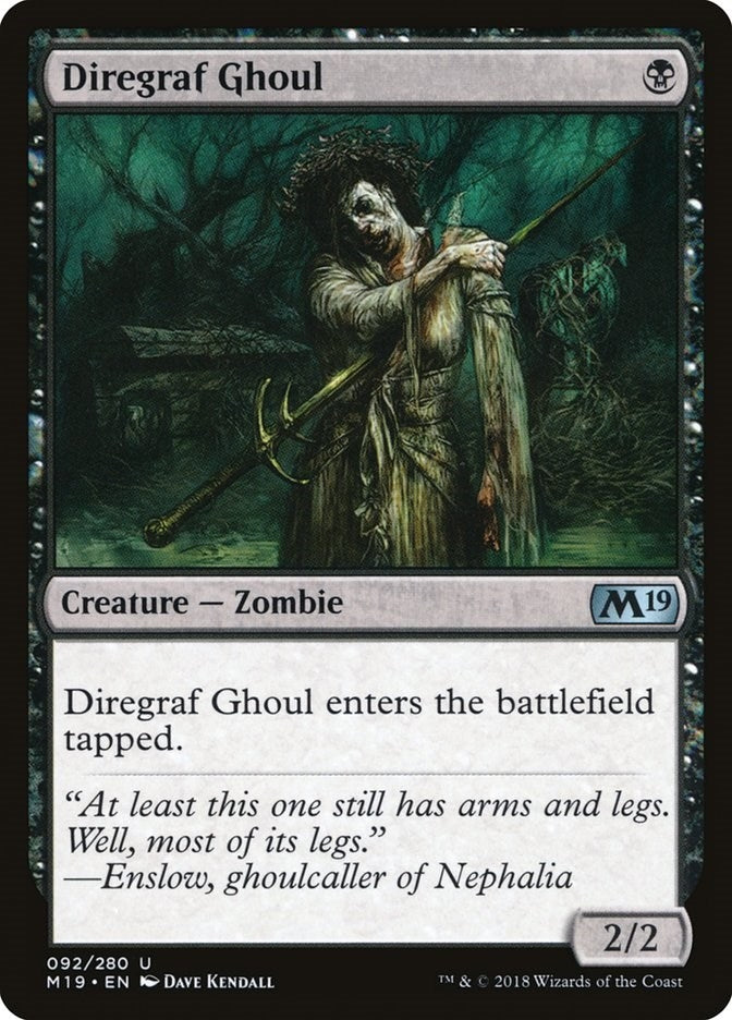 Image for Diregraf Ghoul (92) [Core Set 2019]