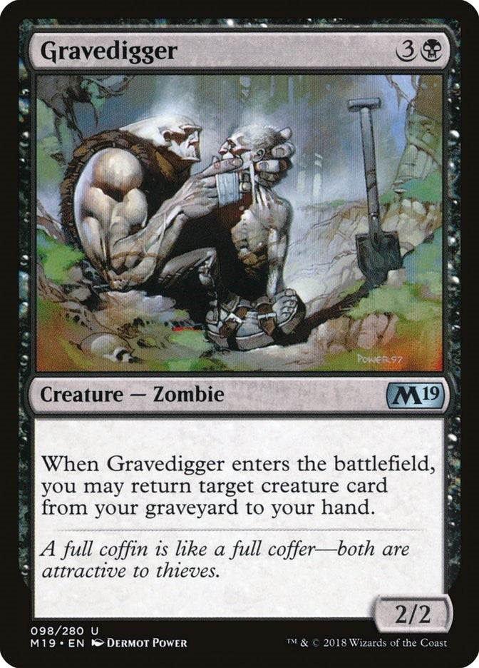 Image for Gravedigger (98) [Core Set 2019]