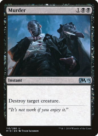 Image for Murder (110) [Core Set 2019]