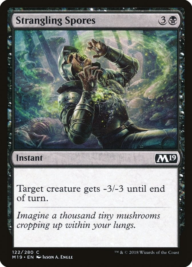 Image for Strangling Spores (122) [Core Set 2019]
