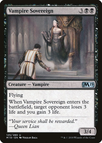 Image for Vampire Sovereign (125) [Core Set 2019]